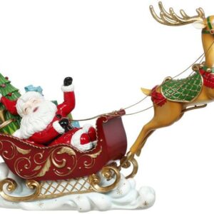 Santa on Sleigh with LED