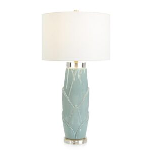 Lush Leaves Table Lamp, Green