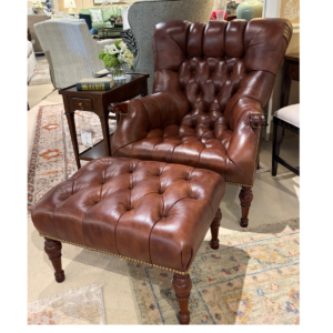 Leopold's Chair & Ottoman Set